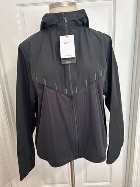 Nike AeroSwift Aerogami Storm-FIT Jacket Women's XL Black NWT FZ3396-010
